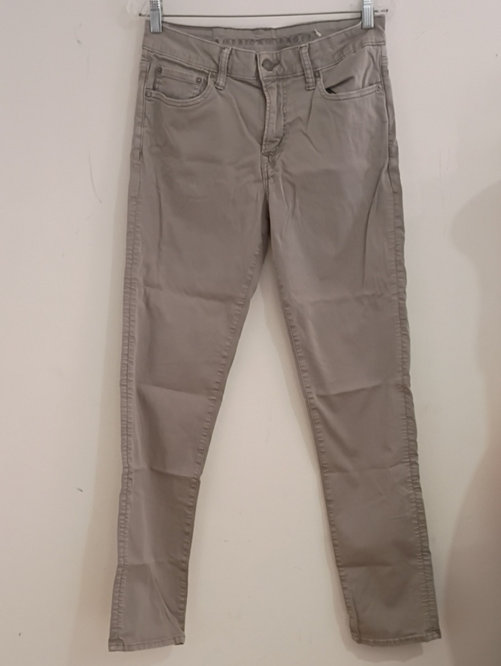 American Eagle Outfitters Slim Straight Jeans - Light Taupe